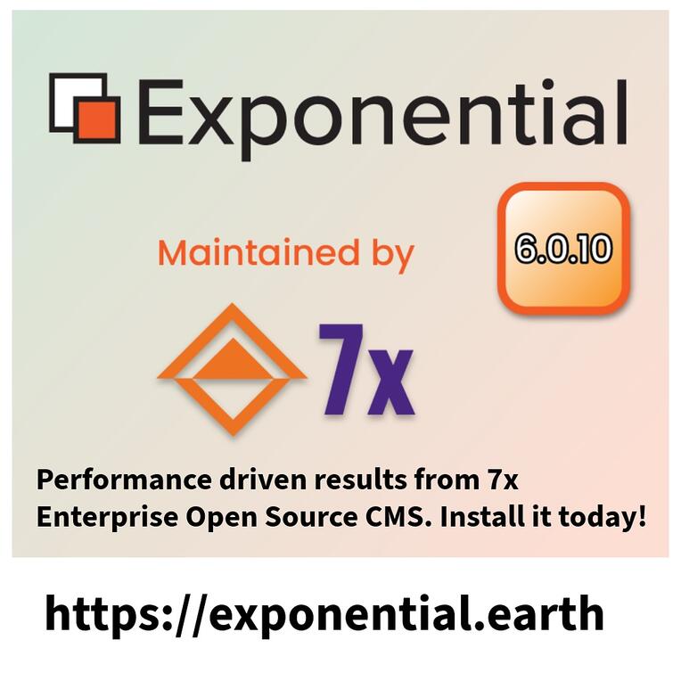 7x is driven to deliver truly ground breaking results. We have the software design, unbeatable security, thousands of extension points, multiple thousands of extensions, flexibility with assets used in design, there is almost nothing our system could not 